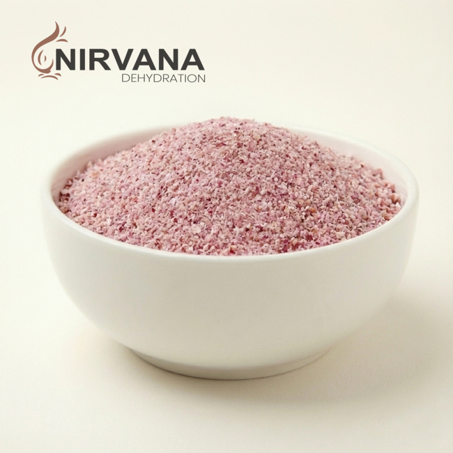 Dehydrated Pink Onion Granules