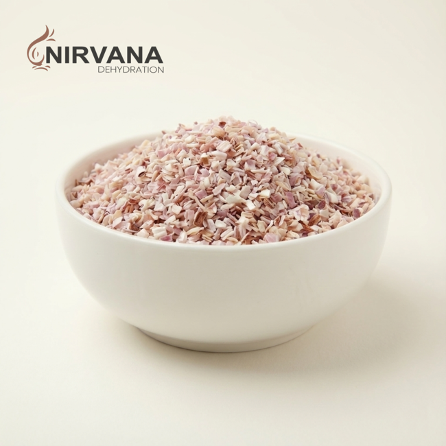 Dehydrated Pink Onion Minced