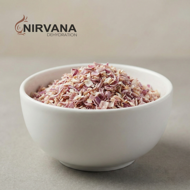 Dehydrated Red Onion Chopped