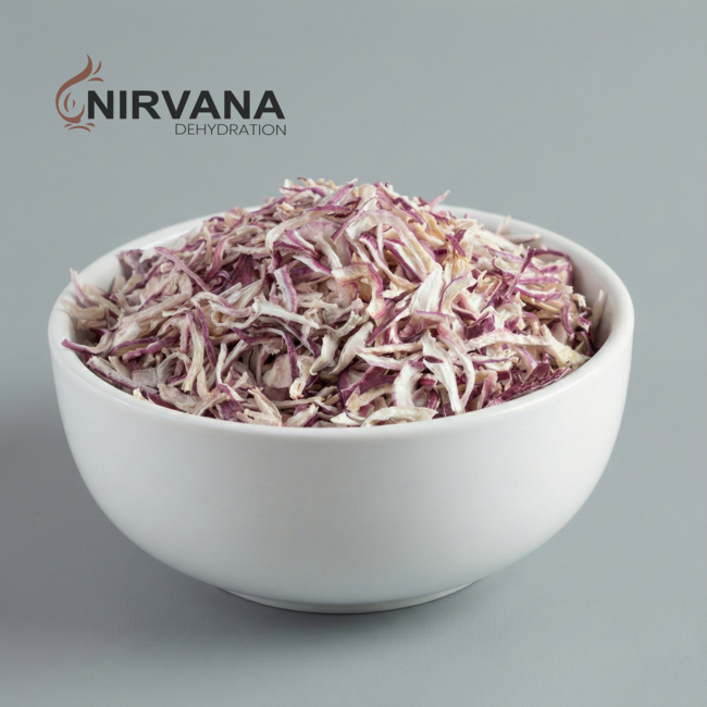 Dehydrated Red Onion Flakes Kibbled